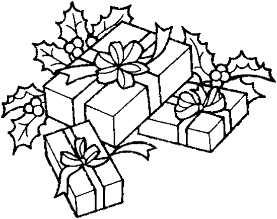 dibujos para colorear y pintar de regalos navidad MEMES Pictures