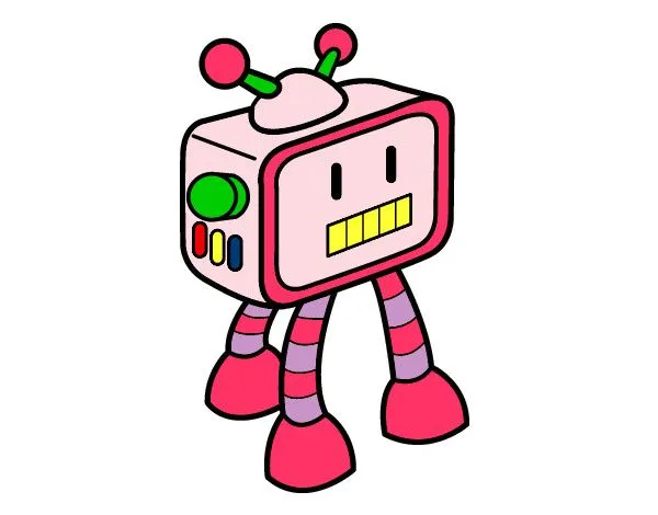 Dibujo de Robot televisivo pintado por Daaf en Dibujos.net el día ...