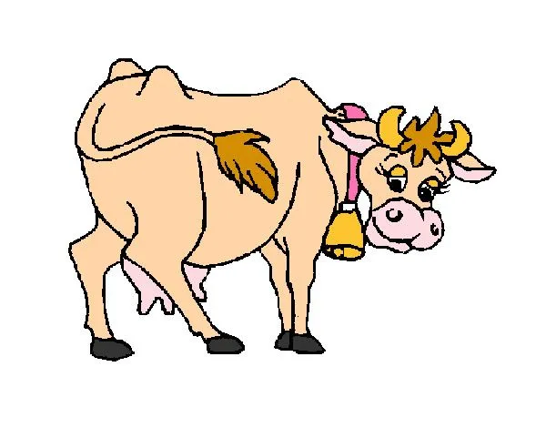 Dibujo de Señorita vaca 1 pintado por -kmila- en Dibujos.net el ...