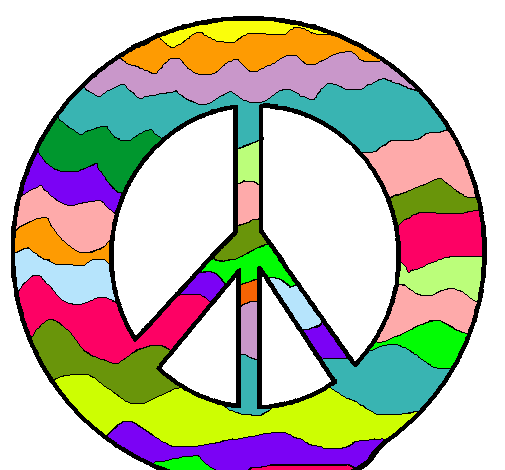 Dibujo de Símbolo de la paz pintado por Ampa en Dibujos.net el día ...