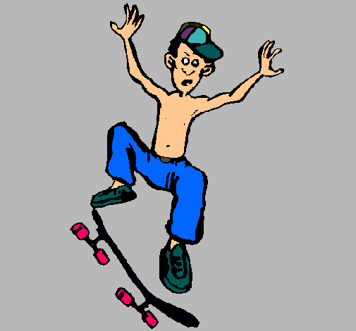 Dibujo de Skater pintado por Skate en Dibujos.net el día 08-10-10 ...