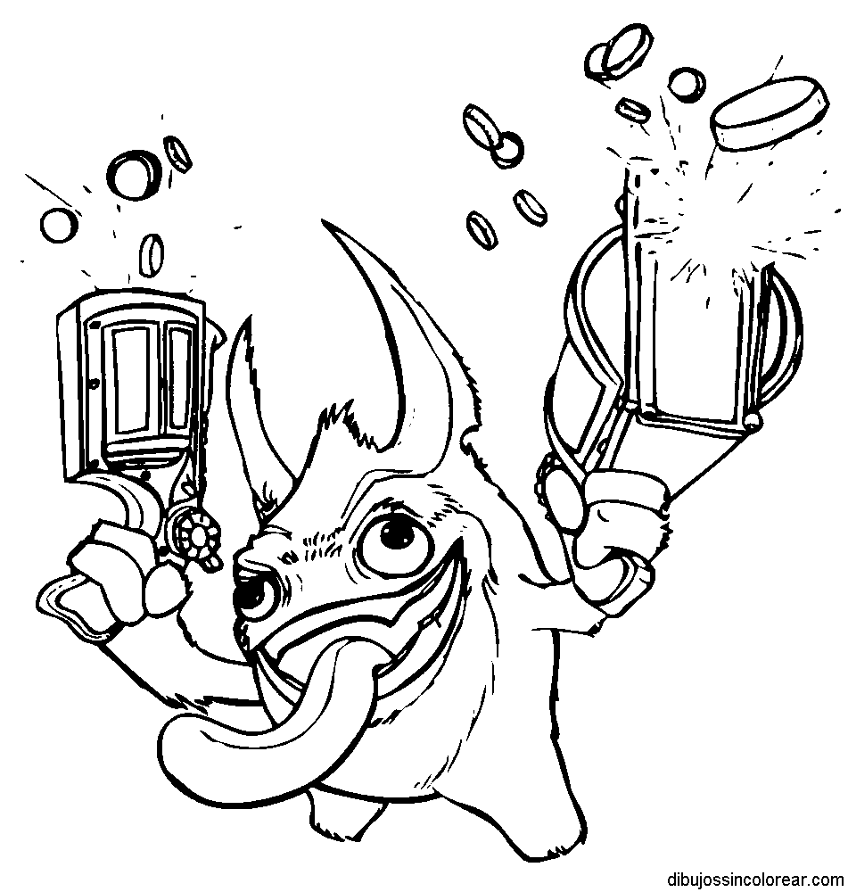 Skylanders Para Colorear Colouring Pages Pictures