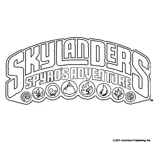 Dibujo de Skylanders para Colorear - Dibujos.net