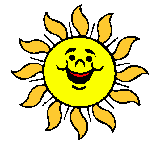 Dibujo de Sol contento pintado por Monica en Dibujos.net el día 29 ...
