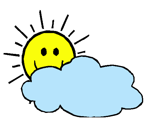 Dibujo de Sol y nube pintado por 5555 en Dibujos.net el día 22-11 ...