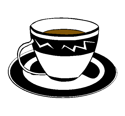 Dibujo de Taza de café pintado por Rebeca en Dibujos.net el día 29 ...