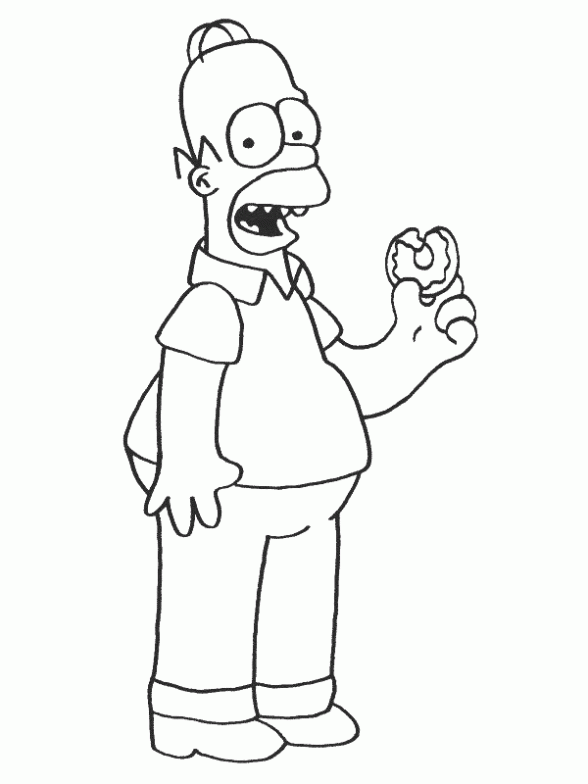 Dibujos de los Simpsons para dibujar - Imagui