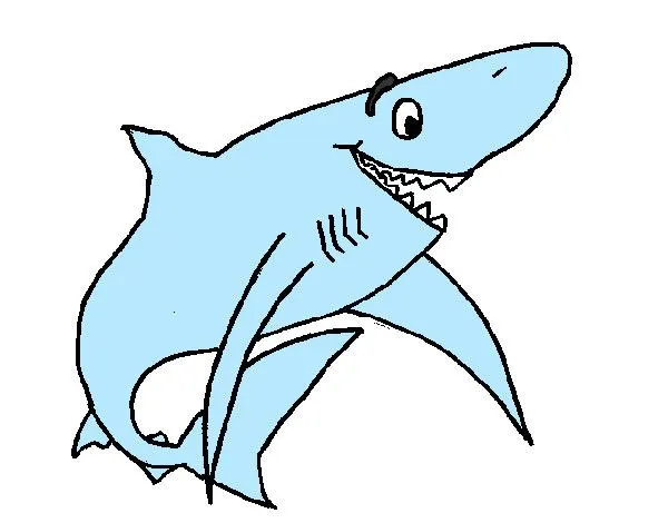 Dibujo de tiburonsito pintado por Anto260300 en Dibujos.net el día ...