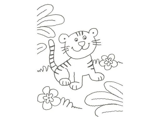 17607-4-dibujo-de-un-tigre-de- ...