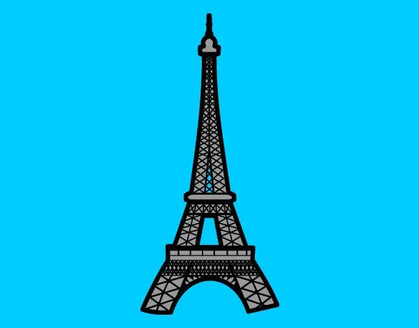 Dibujo de Torre Eiffel pintado por Lolita26 en Dibujos.net el día ...