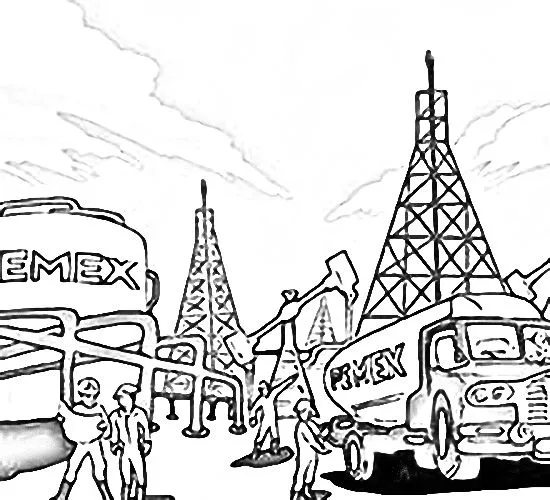 Dibujo de la expropiación petrolerA PARA colorear - Imagui