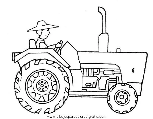 Dibujo de tractores - Imagui
