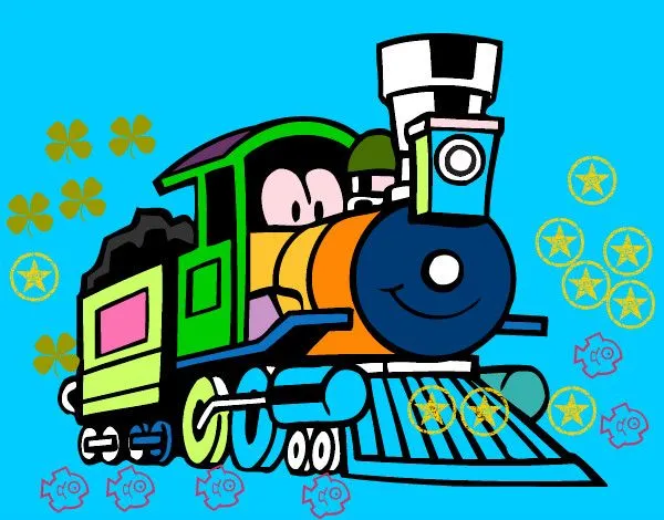 Dibujo de Tren Thomas pintado por Agusmatuda en Dibujos.net el día ...