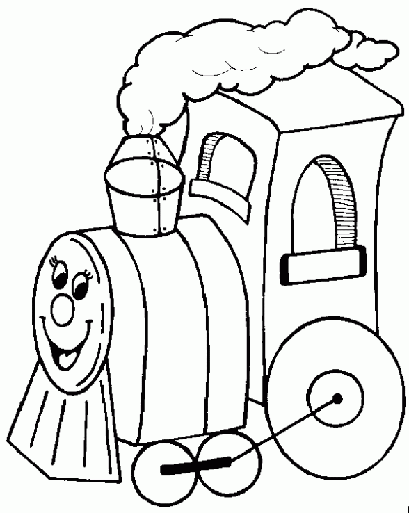  ... Trenes para colorear. Dibujos infantiles de Trenes. Colorear Trenes