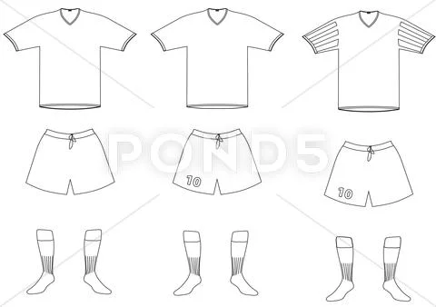 Dibujos para colorear de uniforme de futbol - Imagui