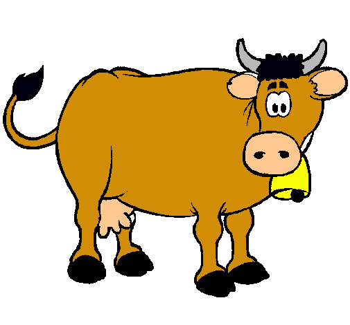 Dibujo de Vaca lechera pintado por Ale2004 en Dibujos.net el día ...