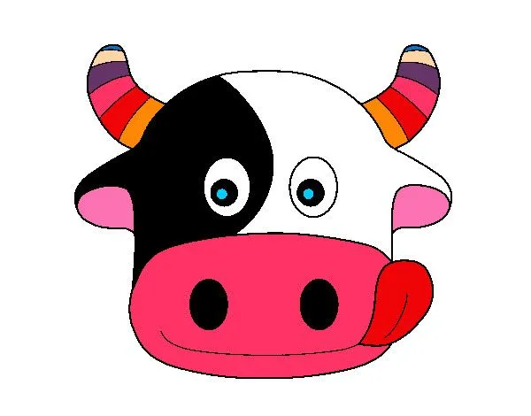 Dibujo de vaca pintado por Danifinal en Dibujos.net el día 22-09 ...