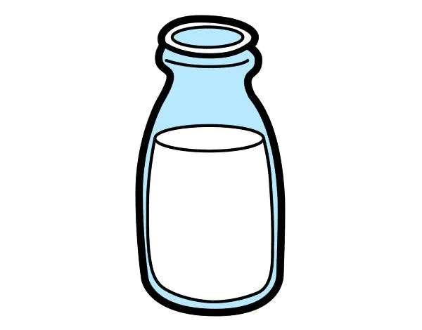 Dibujo de vaso de leche pintado por Lausangeli en Dibujos.net el ...