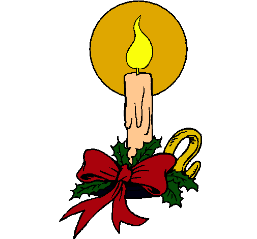 Dibujo de Vela de navidad pintado por Family en Dibujos.net el día ...