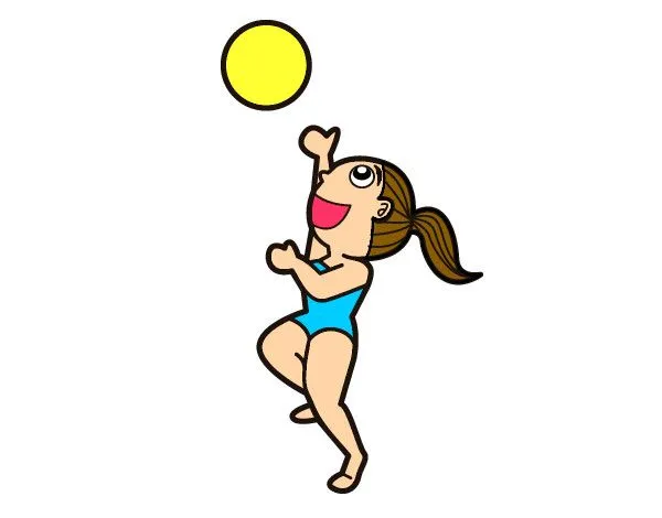 Dibujo de volleyball pintado por Celiacient en Dibujos.net el día ...