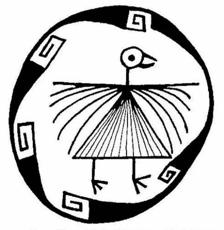 Dibujos aborigenes y signos - Guarda Pampa y otros stenciles