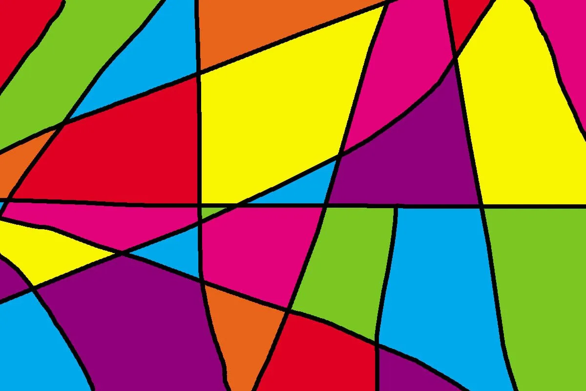 Dibujos abstractos coloridos - Imagui