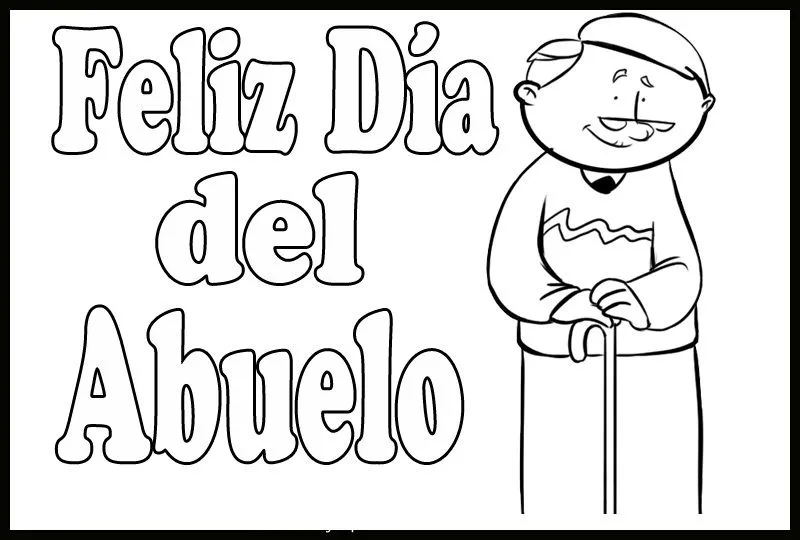 Dibujos de abuelos para colorear e imprimir - Imagui Dibujos de abuelos para colorear e imprimir - Imagui