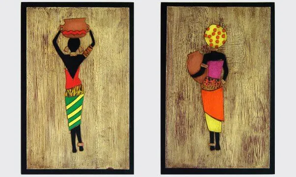 Dibujos africanos para imprimir - Imagui