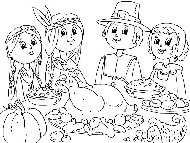 Dibujo del dia de la alimentacion para colorear - Imagui
