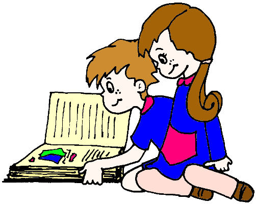 Gifs animados niños leyendo libros - Imagui