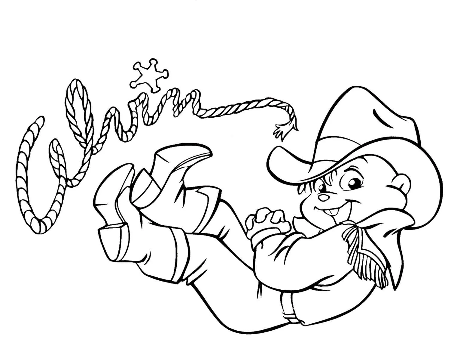 Dibujo de Alvin y las Ardillas para colorear ~ Dibujos para ... Dibujo de Alvin y las Ardillas para colorear ~ Dibujos para ...