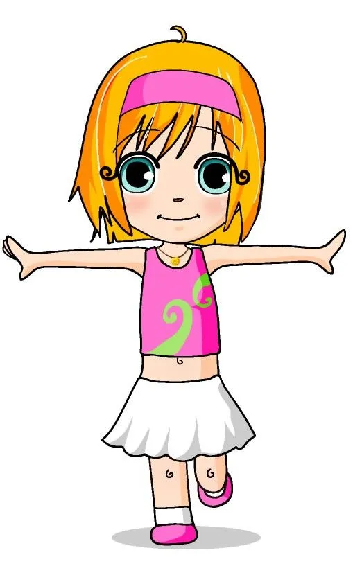 Dibujos de ANA para imprimir - dibujos de ana haciendo gimnasia Dibujos de ANA para imprimir - dibujos de ana haciendo gimnasia