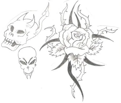 Dibujos de flores chidas - Imagui