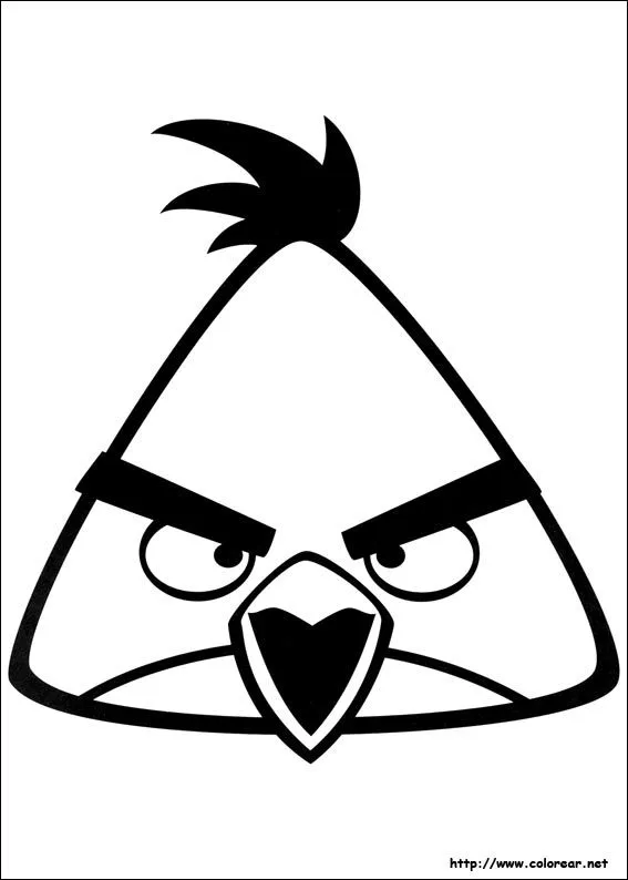 Dibujos para colorear de Angry Birds