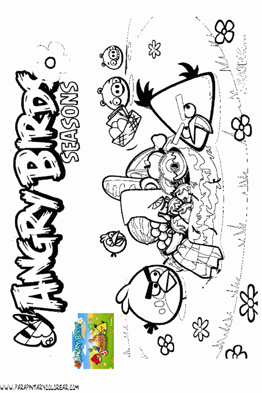 Dibujos de Angry Birds go para colorear - Imagui