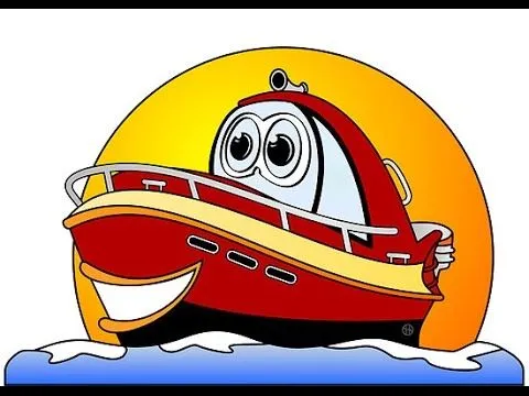 dibujos animados de barcos para niños - YouTube