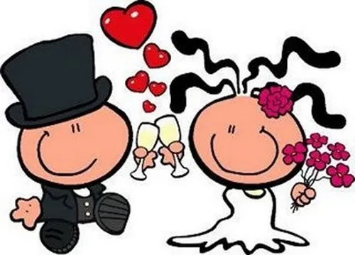 Dibujos animados de boda - Imagui | cala | Pinterest | Dibujo ...