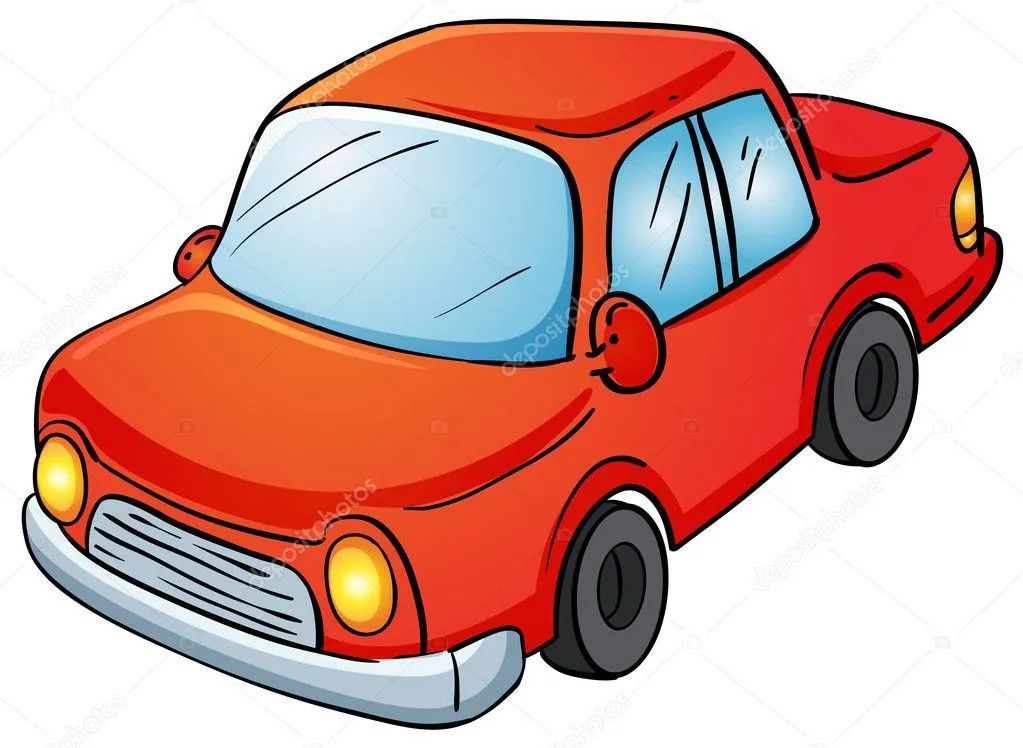 dibujos animados de coche — Vector stock © interactimages #