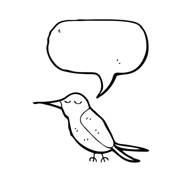 Dibujos animados de colibrí — Vector stock © lineartestpilot #21569571
