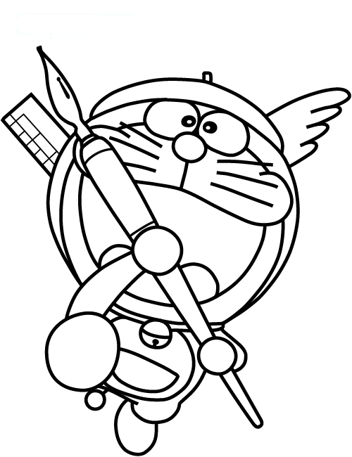 Dibujos animados para colorear: Doraemon para colorear Dibujos animados para colorear: Doraemon para colorear