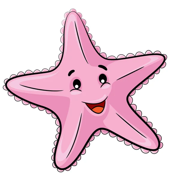 Dibujos animados de estrella de mar — Vector stock © rubynurbaidi ...