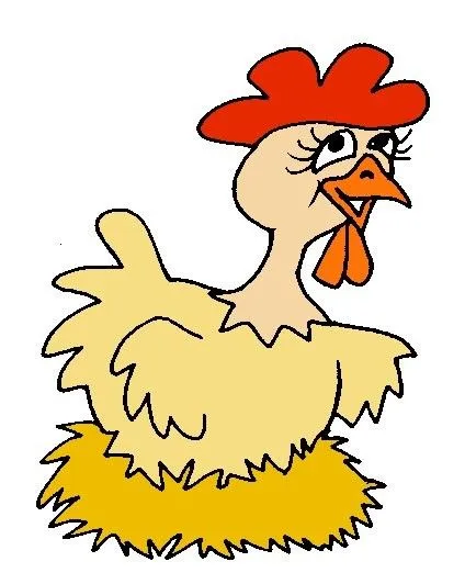 Dibujos animados de gallinas - Imagui