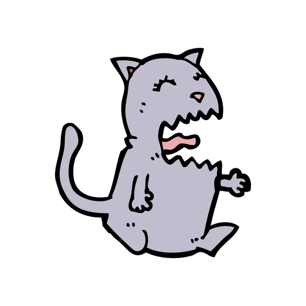 dibujos animados de gato enojado — Vector stock © lineartestpilot ...