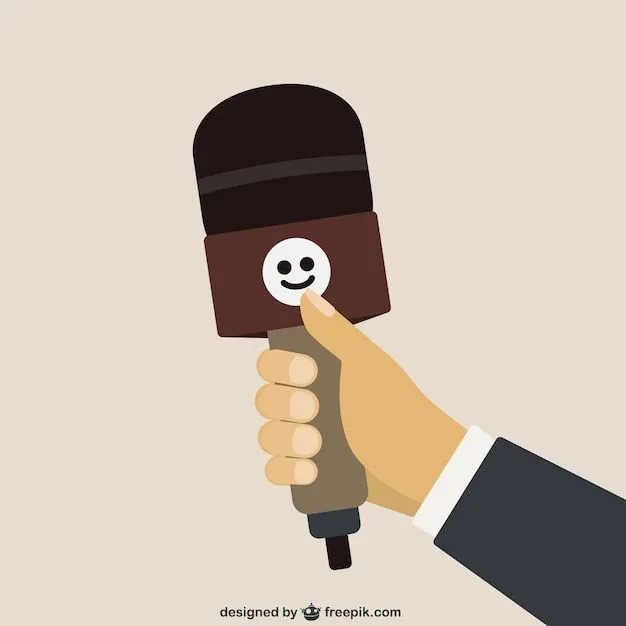 Dibujos animados del micrófono | Descargar Vectores gratis