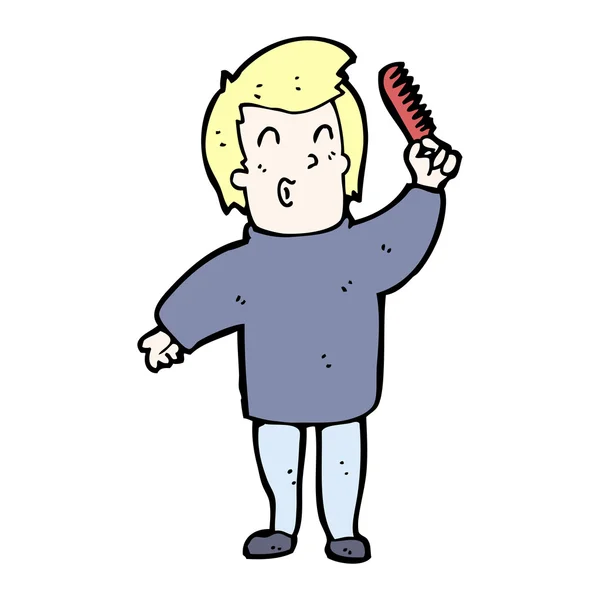 dibujos animados de pelo peinado hombre — Vector stock ... dibujos animados de pelo peinado hombre — Vector stock ...