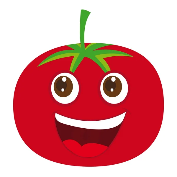 Dibujos animados de tomate — Vector stock © grgroupstock #7909130
