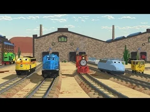 dibujos animados de trenes infantiles - YouTube