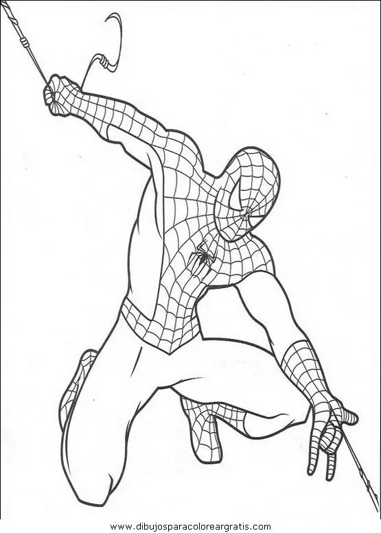 Hombre araña dibujo animado - Imagui