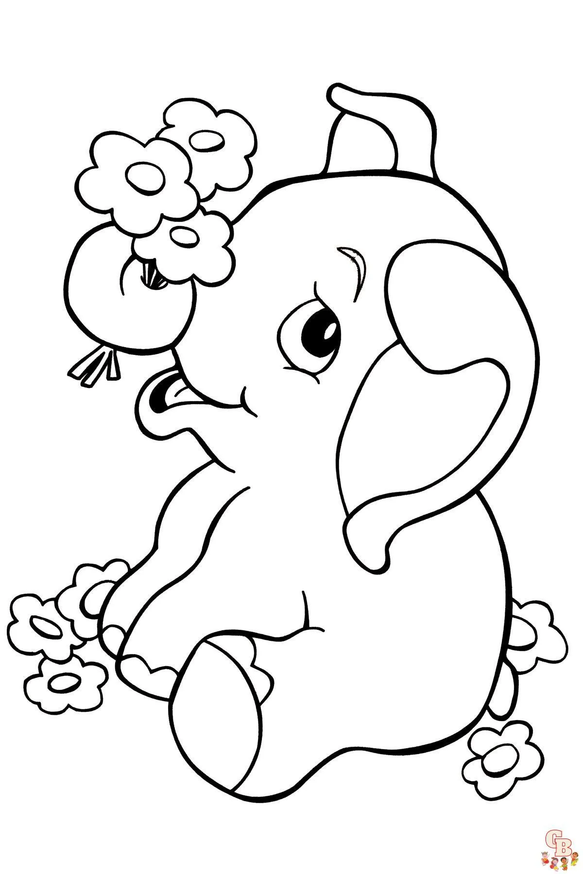 Dibujos de animales de la selva para colorear gratis para niños - GBcoloring