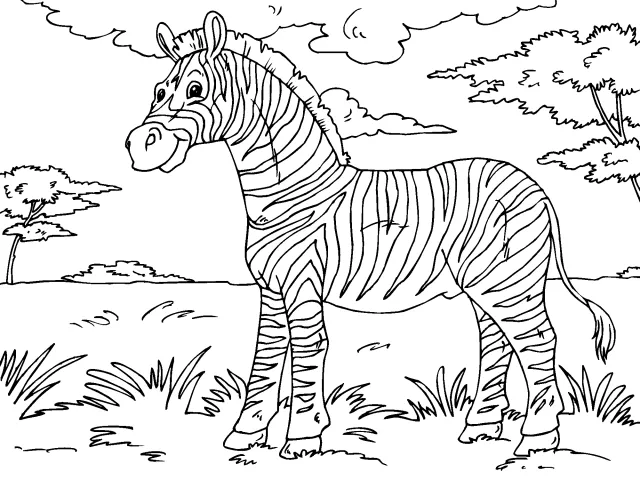 Dibujos de animales de a selva para colorear - Imagui